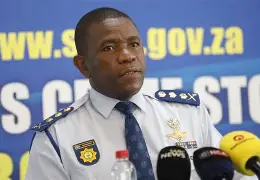 General Nhlanhla Mkhwanazi testifying at the Madlanga Commission 2025.