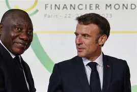 France drops G7 invitation to Ramaphosa amid diplomatic pressure from the United States