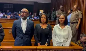 Vusimuzi “Cat” Matlala and co-accused appear in the Johannesburg High Court during their ongoing criminal trial.