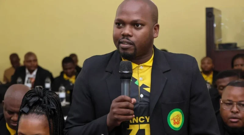ANC councillor Lwazi Pakade, 31, who could become the party's youngest Cape Town mayoral candidate ahead of the 2026 local elections.