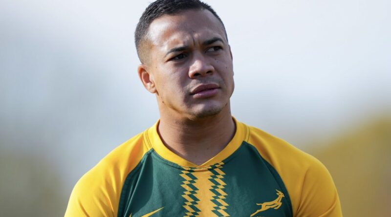 Cheslin Kolbe recalls bone-breaking hit from Springbok legend Francois Steyn