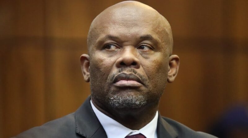 Former deputy national police commissioner Shadrack Sibiya appearing in court during his bail application
